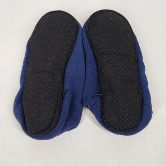 Magic Bag Slippers Microwave Size Medium Blue Unisex - Picture 10 of 15